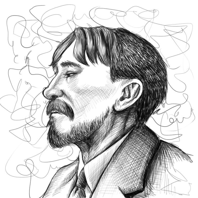 Veblen Side Portrait